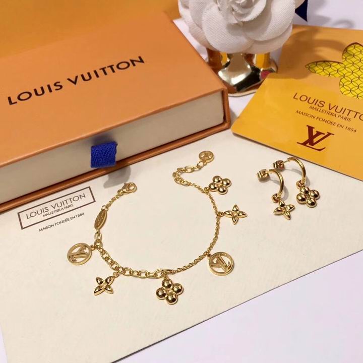 Wholesale Cheap Louis Vuitton Jewelry Set for Sale