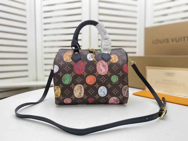 Wholesale Cheap Louis Vuitton x Fornasetti Speedy Bandouliere 25 bags for Sale