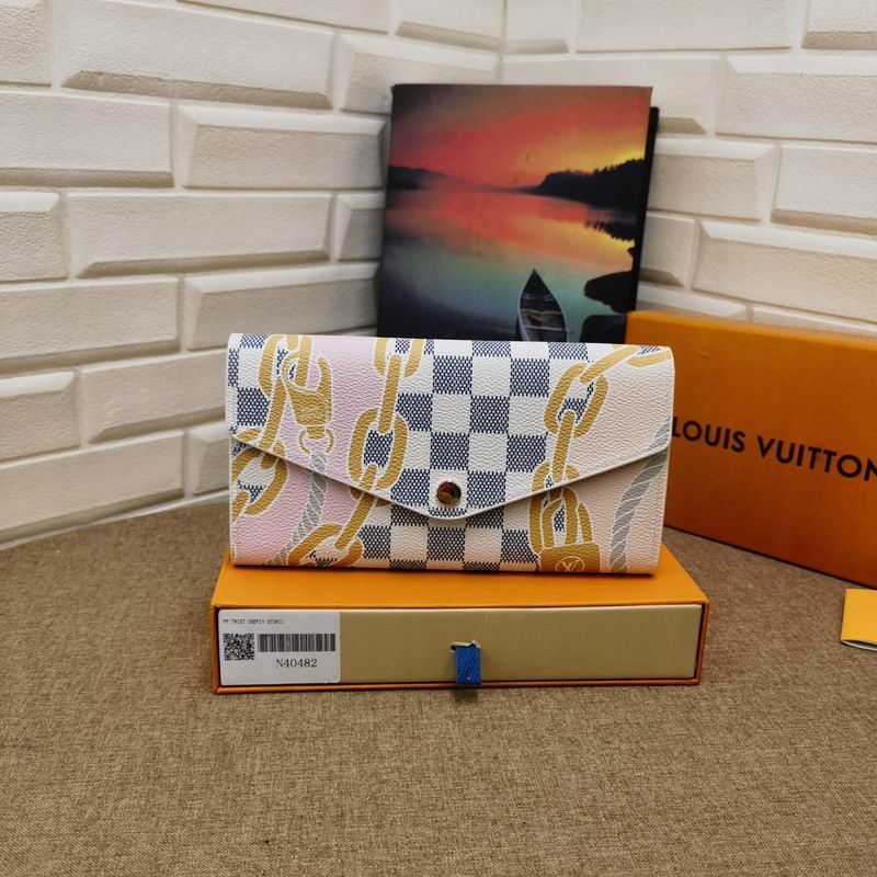 Louis Vuitton Damier Azur Canvas Sarah Wallet N40482