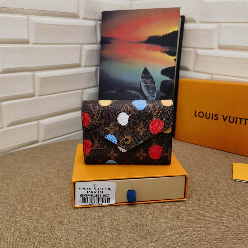 Louis Vuitton LV x YK Victorine Monogram Canvas Wallet M81865