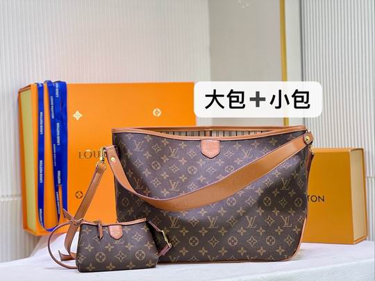 Wholesale Cheap Louis Vuitton monogram canvas Leather Bags for Sale