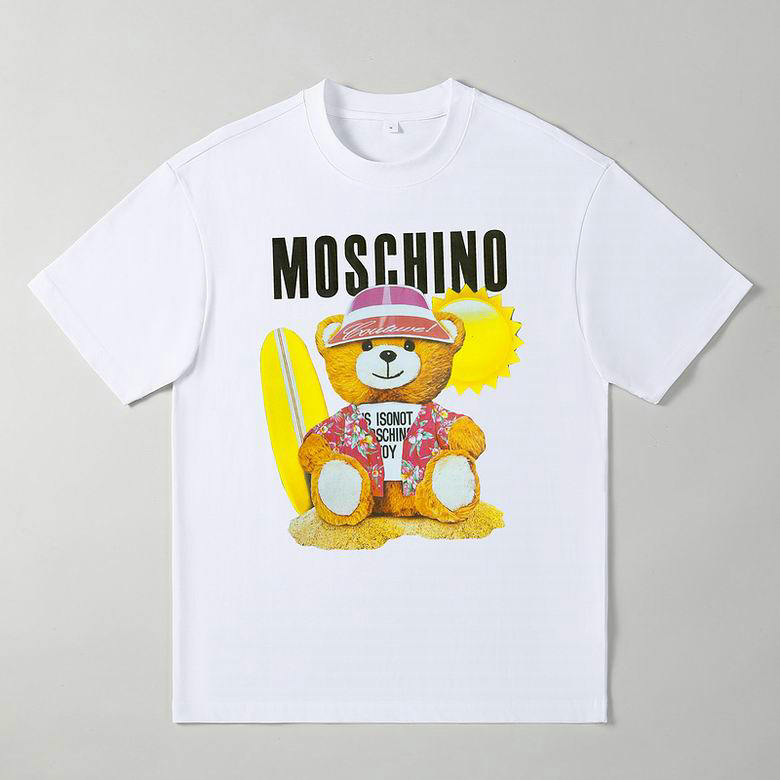 Wholesale Cheap Moschino Short Sleeve men T shirts for Sale