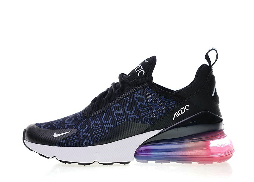 Nike Air Max 270 Black/Blue Logo/White/Mul-Color AH8050-028