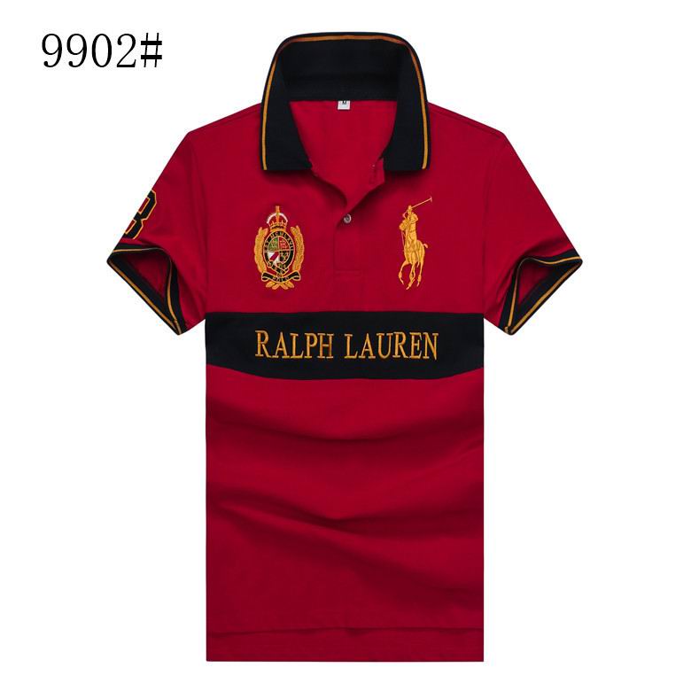 Wholesale Cheap Ralph Lauren Polo Short Lapel t shirts for Sale