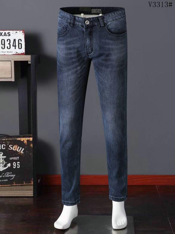 Wholesale Cheap V ersace mens Fashion Jeans for Sale