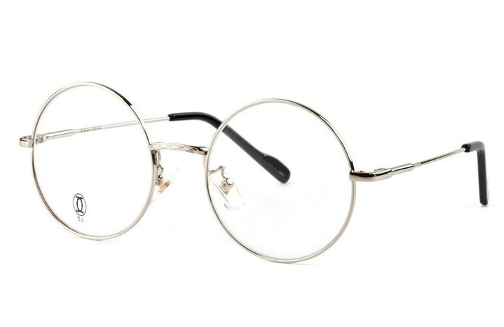 Wholesale Replica Cartier Full Rim Metal Eyeglasses Frame for Sale-015