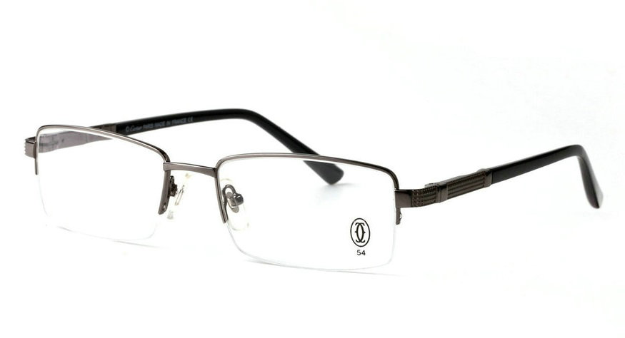 Wholesale Cheap Replica Cartier Metal Memory Plastic Glasses Frames For Sale-033