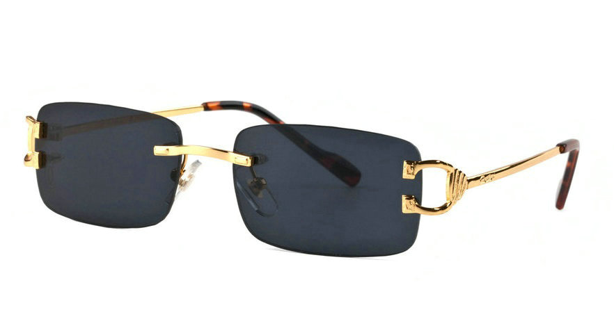 Wholesale Cheap Cartier Rimless Sunglasses Frames for Sale-041