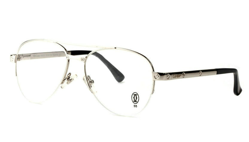 Wholesale Cheap Cartier Santos Eyeglass Frames Replica for Sale-011