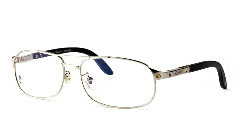 Wholesale Cheap Cartier Santos Eyeglass Frames Replica for Sale-017