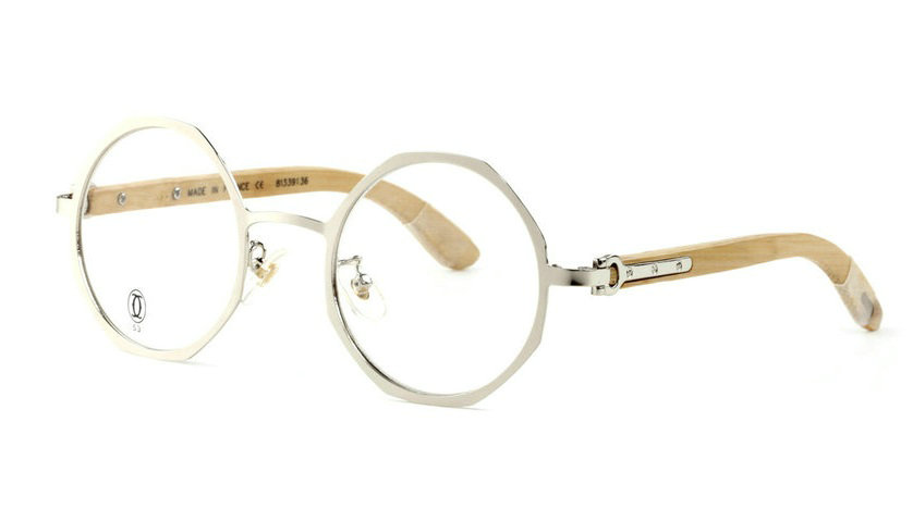 Wholesale Cheap Cartier Bamboo Glasses Frames for Sale-030