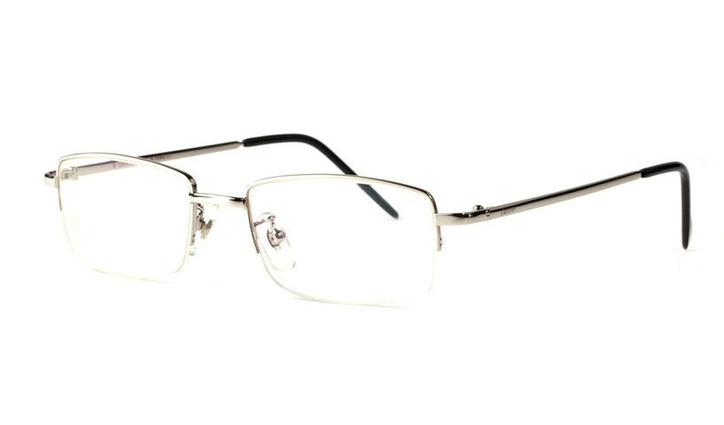 Wholesale Cartier Metal Half Rim Replica Glasses Frame for Sale-004