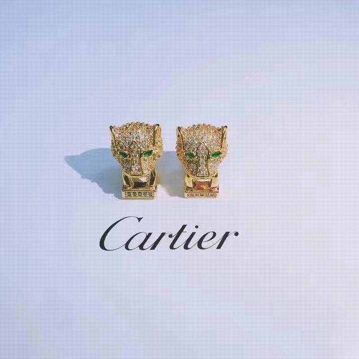 Wholesale Cartier Panthere Earrings Replica-033