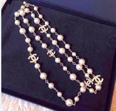 Wholesale Fashion Sweater Chain Necklace-182
