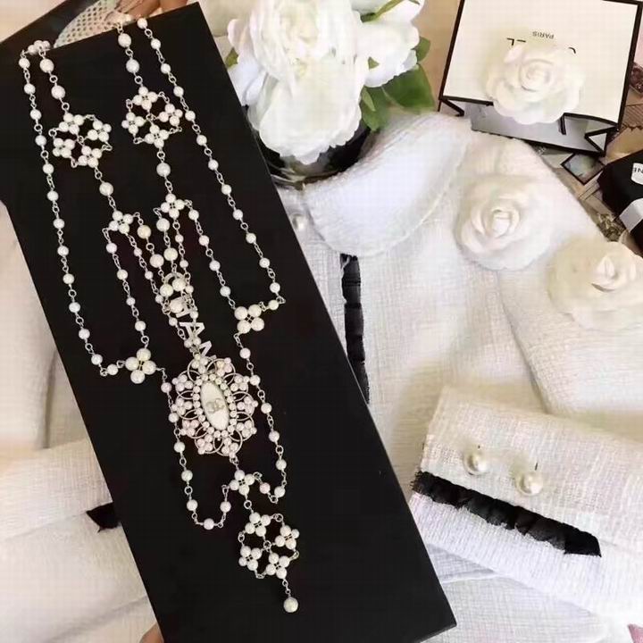 Wholesale Fashion Sweater Chain Necklace-217