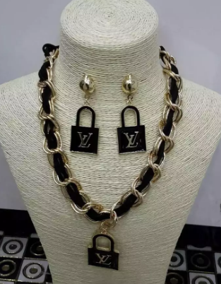 Wholesale LV Replica Jewelry Sets-032