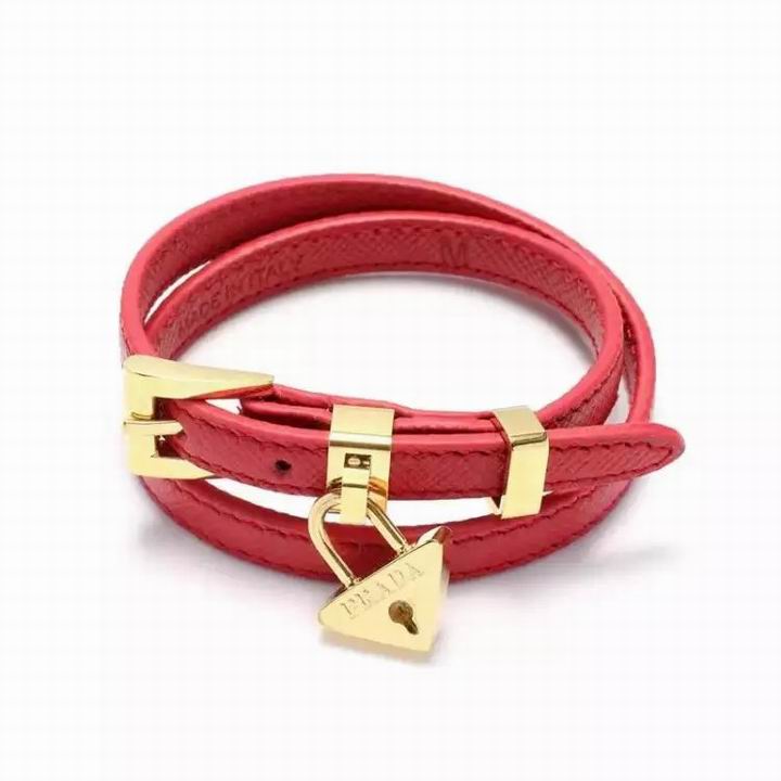 Wholesale Prada Leather Bracelet-002