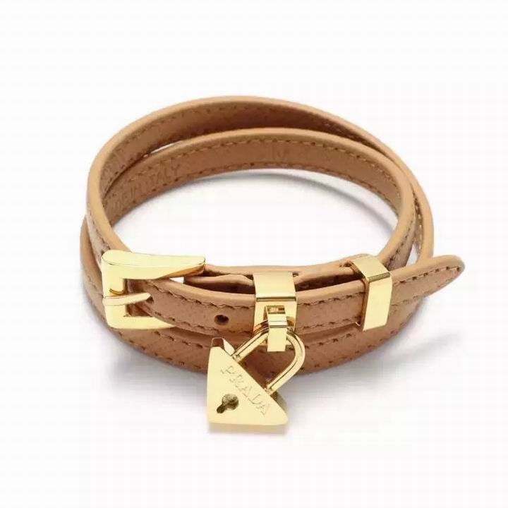 Wholesale Prada Leather Bracelet-004