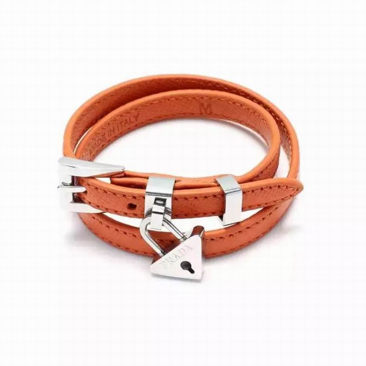 Wholesale Prada Leather Bracelet-006