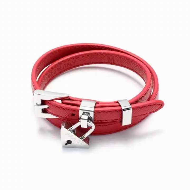 Wholesale Prada Leather Bracelet-007