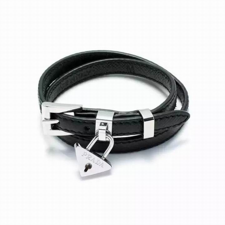 Wholesale Prada Leather Bracelet-010