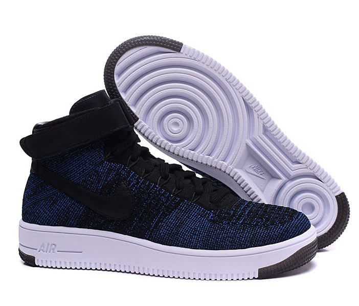 Wholesale Nike Women Air Force 1 Flyknit High Shoes-007