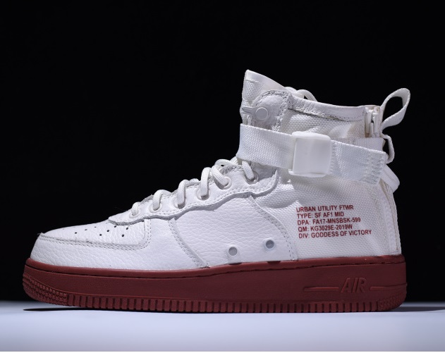 Wholesale Nike Sf Air Force 1 Mid Shoes for Cheap-003