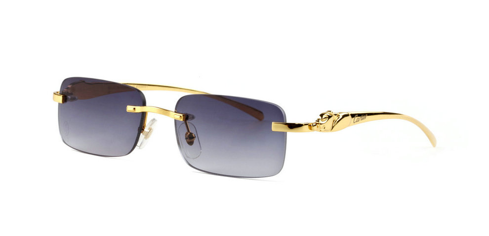 Wholesale Cheap Panthere De Cartier Sunglasses Replica for Sale-016