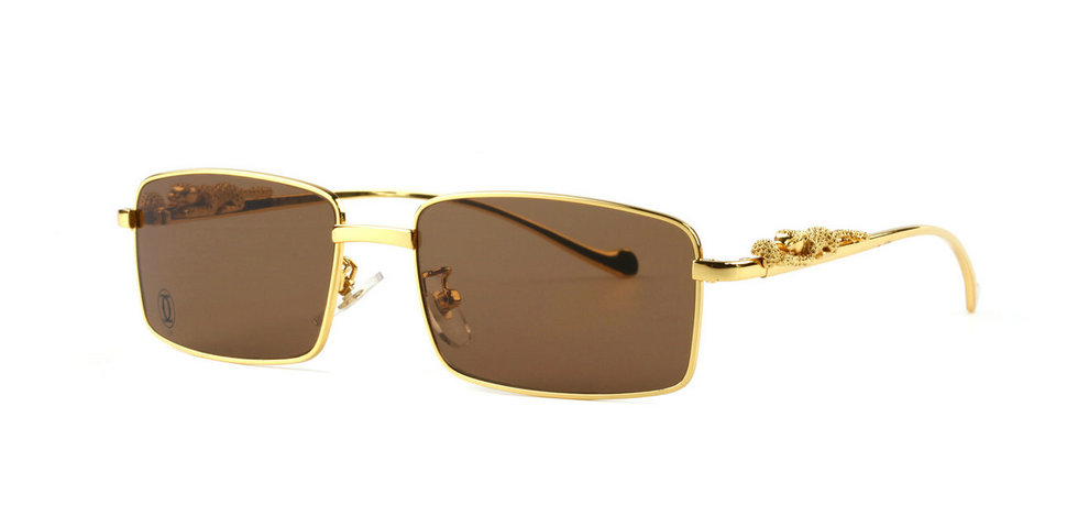 Wholesale Cheap Cartier Panthere Replica Sunglasses & Frames for Sale-047