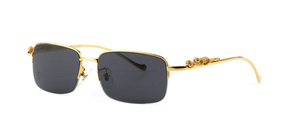 Wholesale Cheap Cartier Panthere Replica Sunglasses & Frames for Sale-048