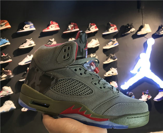 Wholesale Nike Men's Air Jordan 5 Retro Basketball Shoes-029