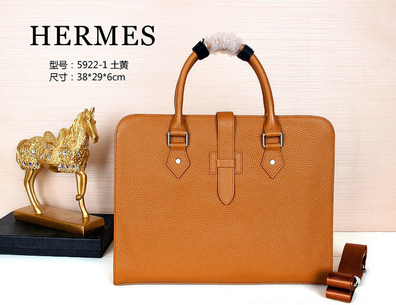 Wholesale Cheap Hermes Mens Briefcase Replica for Sale-173