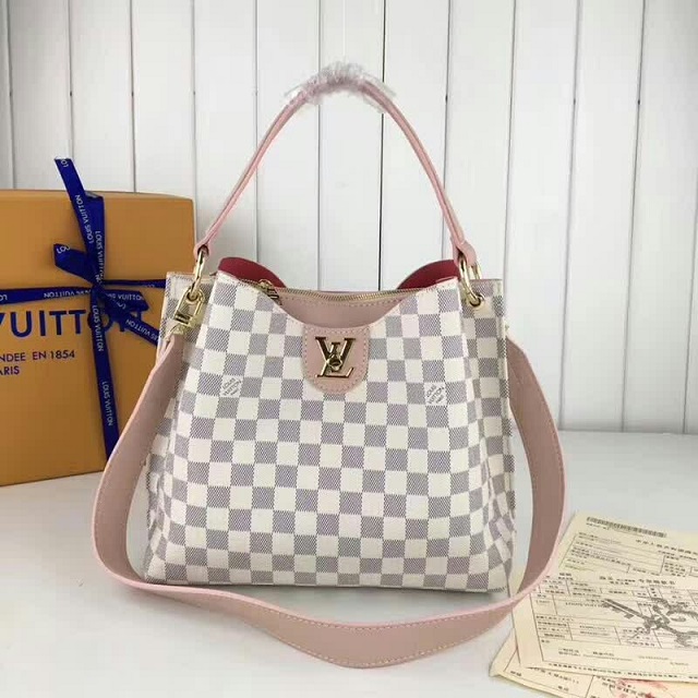 Wholesale Cheap Women Louis Vuitton Damier Replica Handbags for Sale-061