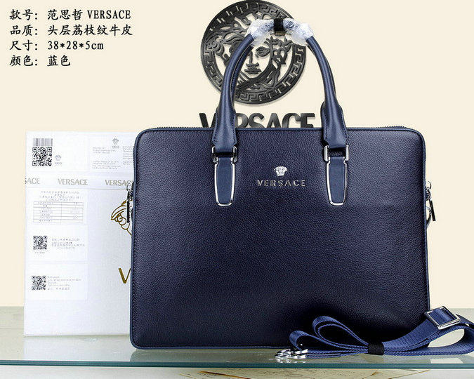 Wholesale Replica Versace Briefcases bags-011