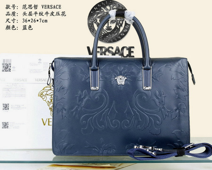 Wholesale Replica Versace Briefcases bags-014