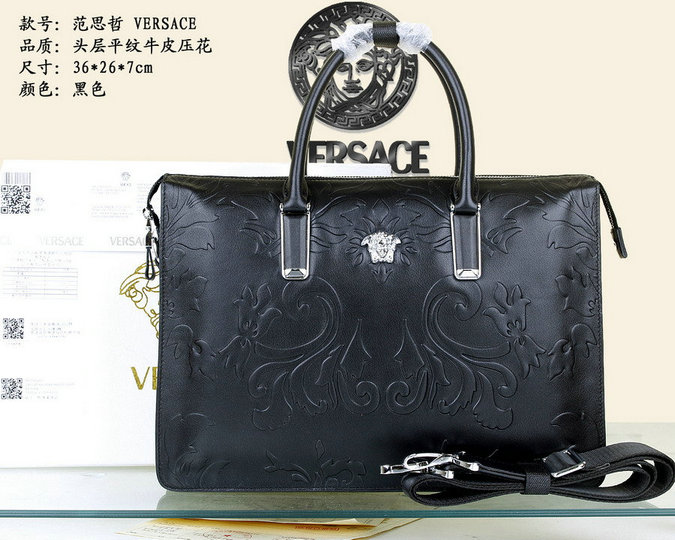 Wholesale Replica Versace Briefcases bags-016