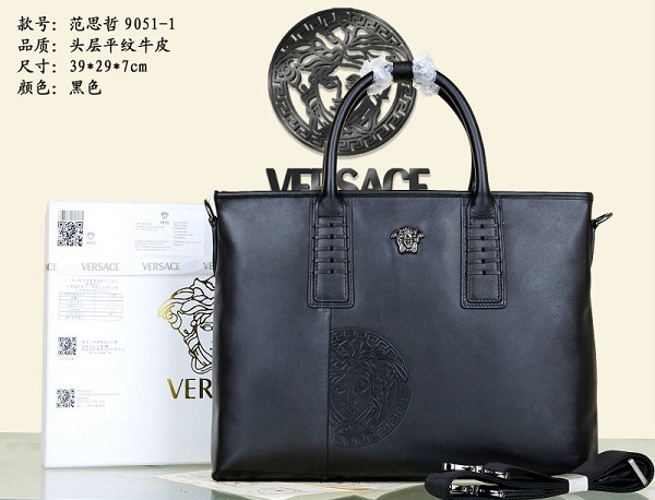 Wholesale Replica Versace Briefcases bags-018