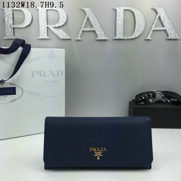 Wholesale Cheap AAA Prada Designer Wallets-022