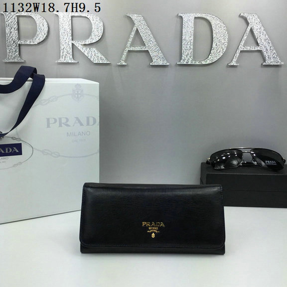 Wholesale Cheap AAA Prada Designer Wallets-024