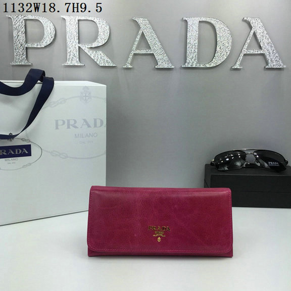Wholesale Cheap AAA Prada Designer Wallets-026
