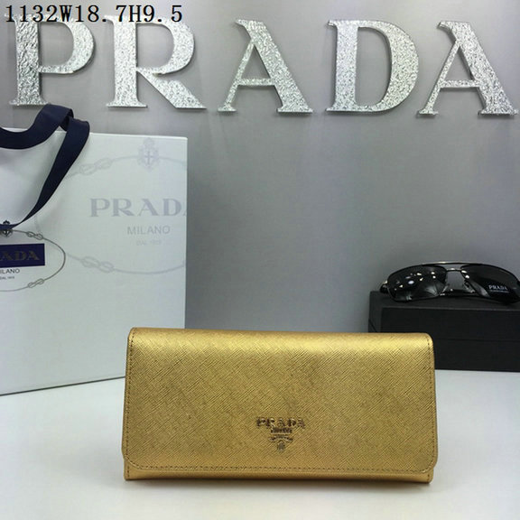 Wholesale Cheap AAA Prada Designer Wallets-027