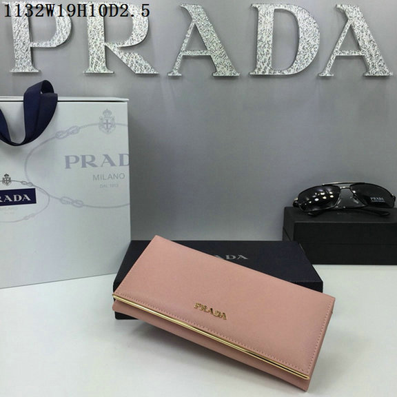 Wholesale Cheap AAA Prada Designer Wallets-028