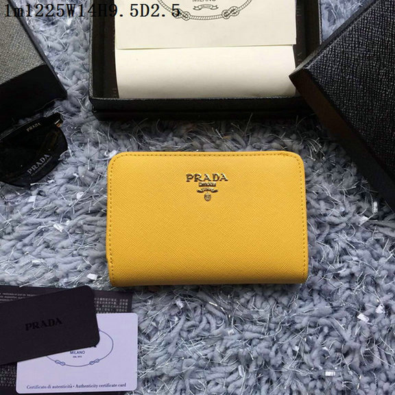 Wholesale Cheap AAA Prada Designer Wallets-035