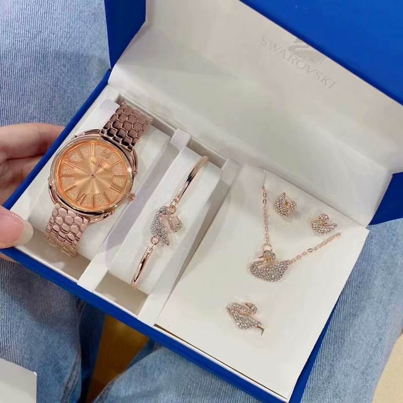 Wholesale Cheap Swarovski Crystal Watches & jewelry sets