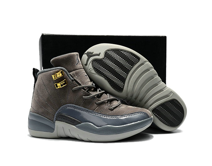 Wholesale Air Jordan 12 Kids Shoes for Sale-004
