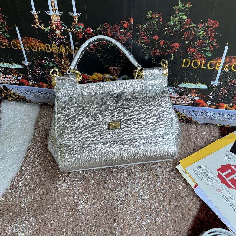Wholesale AAA quality Replica D.olce Gabbana Sicily  Leather Tote Shoulder Bags for Sale