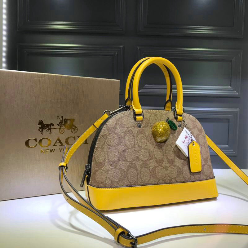 Wholesale Cheap COACH Womens Leather shell bag for sale