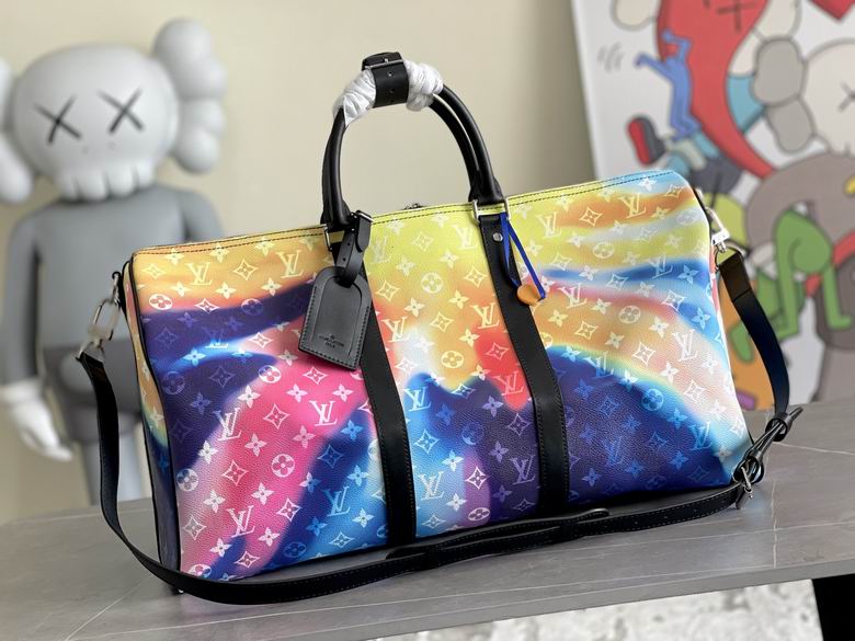 Wholesale Cheap LV Designer Leather Duffle Bags for Sale
