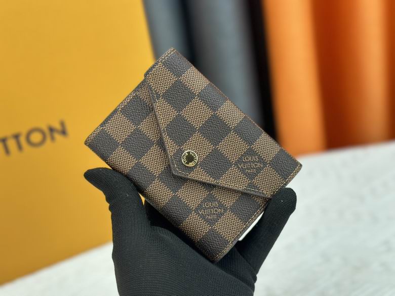 Wholesale Cheap AAA Fashion Louis Vuitton Replica Designer Coin Card Holder Wallets for Sale