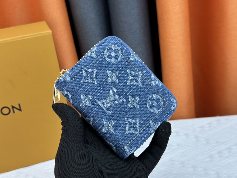 Wholesale Cheap AAA Fashion Louis Vuitton Replica Designer Coin Card Holder Wallets for Sale